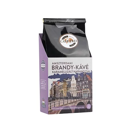 Cafe Frei Amsterdam Brandy káva s karamelizovaným pomarančom