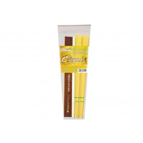 NaturheliX®Čakrové sviečky Žlté (set2)