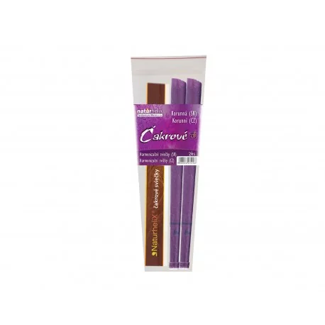 NaturheliX® Čakrové sviečky Indigovo modré (set5)