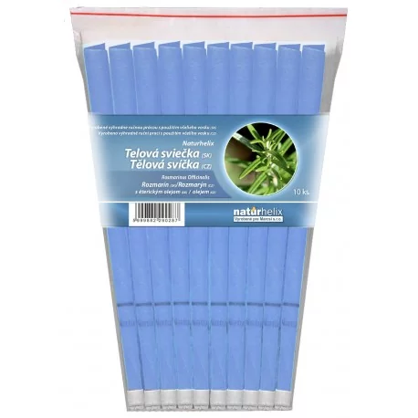 NaturheliX® Telové sviečky ROZMARÍN (set10)