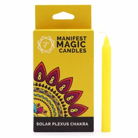 ODVAHA - Ezoterická Magická Sviečka - Červená - Koreňová Čakra 1ks