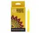ŠTASTIE - Manifest magic candles - Sviečka - Žltá - Solar Plexus Čakra 1ks