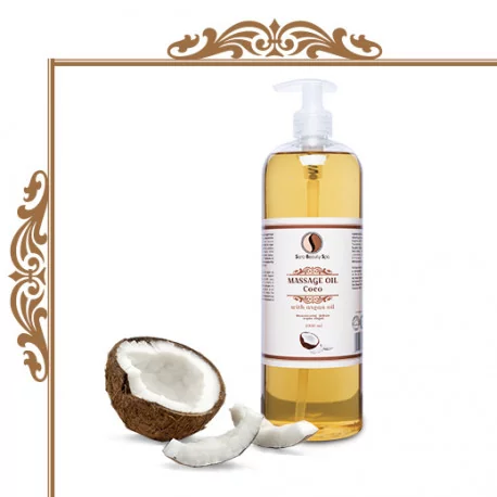 Sara Beauty Spa prírodný rastlinný masážny olej - Kokos