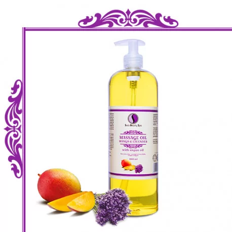 Masážny olej Sara Beauty Spa - Mango-Levanduľa (1L)